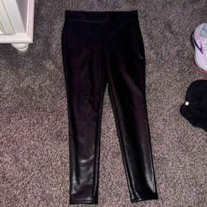 Black Leather pants